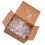 100St Luft Popcorn Schokoladenbecher Kunststoff Transparent 9