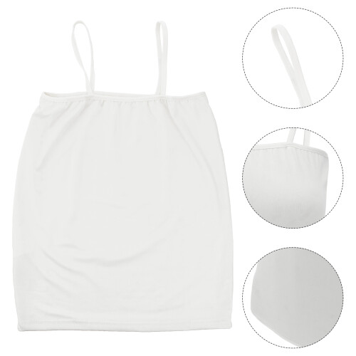Tankcrop Top Tube Top Backless Tops Wit 1