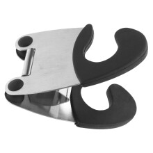 Topf Mit Seitlichem Halter 7,80x5,50x5,00 Cm Schwarz