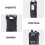 Walkie Case PU Aufbewahrungstasche 11