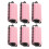 Generic 6 Stuks Roze Sponge Haarkrultjes Hitte 1