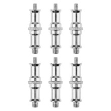 Worgeous 6 Klemm Übertragungsschraubenbuchsen Halter Adapter