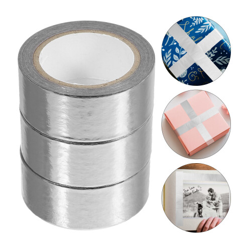 Washi Tape Süßes Silber 3 1