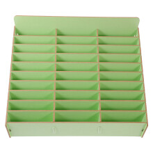 Desktop Box, Aufbewahrungsbox, Gehärtetem Film, Kartenhalter, Holz