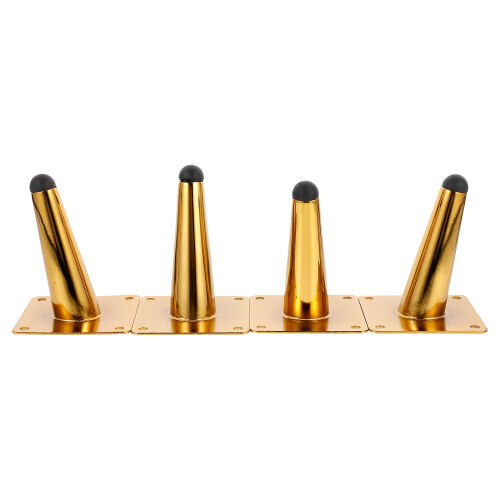 4pcs adjustable metal sofa legs for bathroom cabinet tea table