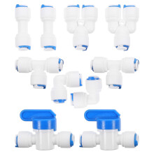 10St 1/4 Zoll Push To Fit Wasserfilter Anschlüsse