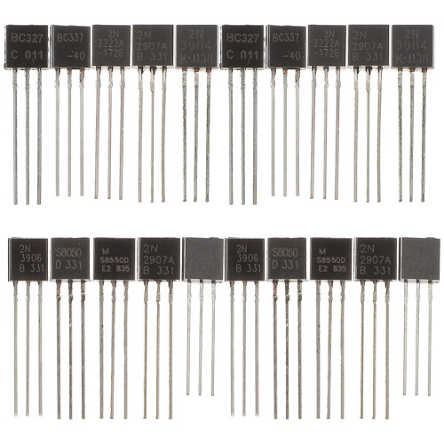 200 Elektronische Bauteile Sortiment