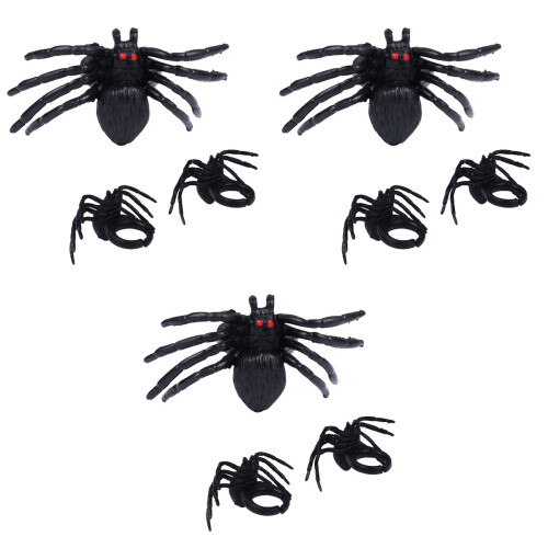60 Stuks Halloween Spin-Ring Plastic Feestring 2