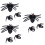 60 Stuks Halloween Spin-Ring Plastic Feestring 7