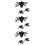 60 Stuks Halloween Spin-Ring Plastic Feestring 8