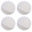 10 Golfbal Synthetisch Rubber Binnenbal Wit 1