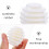 10 Golfbal Synthetisch Rubber Binnenbal Wit 11