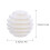 10 Golfbal Synthetisch Rubber Binnenbal Wit 2