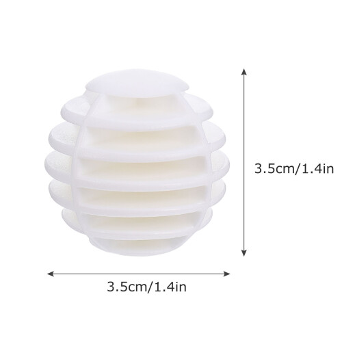 10 Golfbal Synthetisch Rubber Binnenbal Wit 1