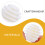 10 Golfbal Synthetisch Rubber Binnenbal Wit 10