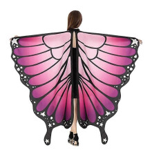 (Purple pink) Women Halloween Party Butterfly Wings