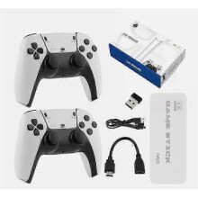 40000+ 4k Hdmi Tv Video Game Stick Retro Gaming Console with 2 Wireless Controller for Home Entertainment