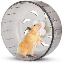 Hamster Racing Wheel, Silent Plastic Exercise Wheel for Small Pets