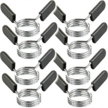 4 Pairs of Dumbbell Locks, Locking Device, 30mm, Spring Locks, Spring Clip, Suitable for Dumbbells