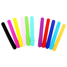 40 Silikon Snap Armband 12 Farben Bunt Gemischt