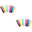 40 Silikon Snap Armband 12 Farben Bunt Gemischt 6