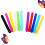40 Silikon Snap Armband 12 Farben Bunt Gemischt 11