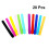 40 Silikon Snap Armband 12 Farben Bunt Gemischt 8
