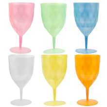 6 Stk. Kunststoffbecher Für Saft Und Cocktails