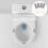 Mlins 4 Paar WC Sitz Dichtung Reise 5