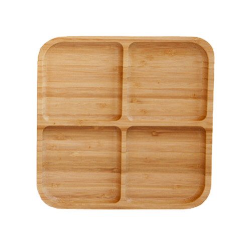 4 Snack Servierplatte Tablett Tabletts Serviergeschirr