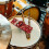 Drum Stick Organizer Case Schutz Rot Stoff 1 5