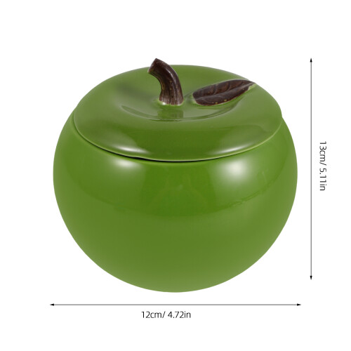 Eintopftopf Mit Deckel 13 Cm Apfelform Schüssel 1
