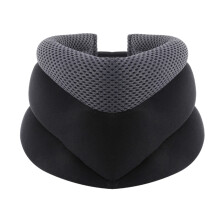 Cervical Support Guard Dreischichtiger Apparat Stützband Grau