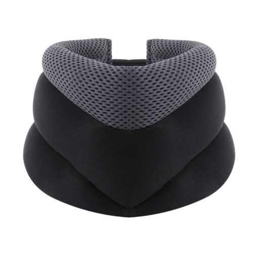 Cervical Support Guard Dreischichtiger Apparat Stützband Grau
