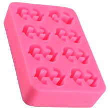 Sweets Form Fondant Silikonformen Rosafarbene