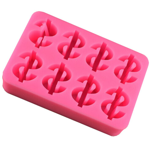 Sweets Form Fondant Silikonformen Rosafarbene 2
