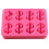 Sweets Form Fondant Silikonformen Rosafarbene 8
