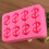 Sweets Form Fondant Silikonformen Rosafarbene 2