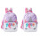 2Stk. Kinder Rucksack Plüsch Schulranzen Für 2