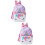 2Stk. Kinder Rucksack Plüsch Schulranzen Für 7