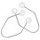 2St Dimple Trainer Sportmassagegerät Kunstperle Weiß 11