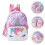 2Stk. Kinder Rucksack Plüsch Schulranzen Für 10