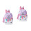 2Stk. Kinder Rucksack Plüsch Schulranzen Für 4