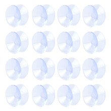30 Doppelseitige Saugnäpfe Pads Geschirr Rutschfeste Matte