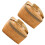 2Stk Thermische Mittagessen Imitat Rattan Isolier 1