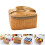 2Stk Thermische Mittagessen Imitat Rattan Isolier 4