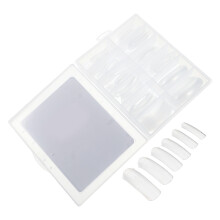 Nail Art Nahtloses Nagelstück Im Karton Kind Kunststoff Set