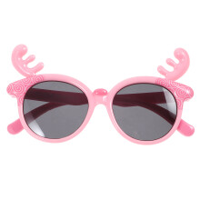 Deer Eye Girl Sonnenbrille Muffler Stecker Projekt Kind Mann Rosa