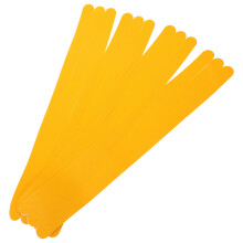 12 . PVC Rutschfeste Streifen Aufkleber Gelb