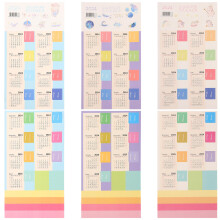 9 Packs Monats Tabs Wöchentlicher Planer Aufkleber Kalender Index